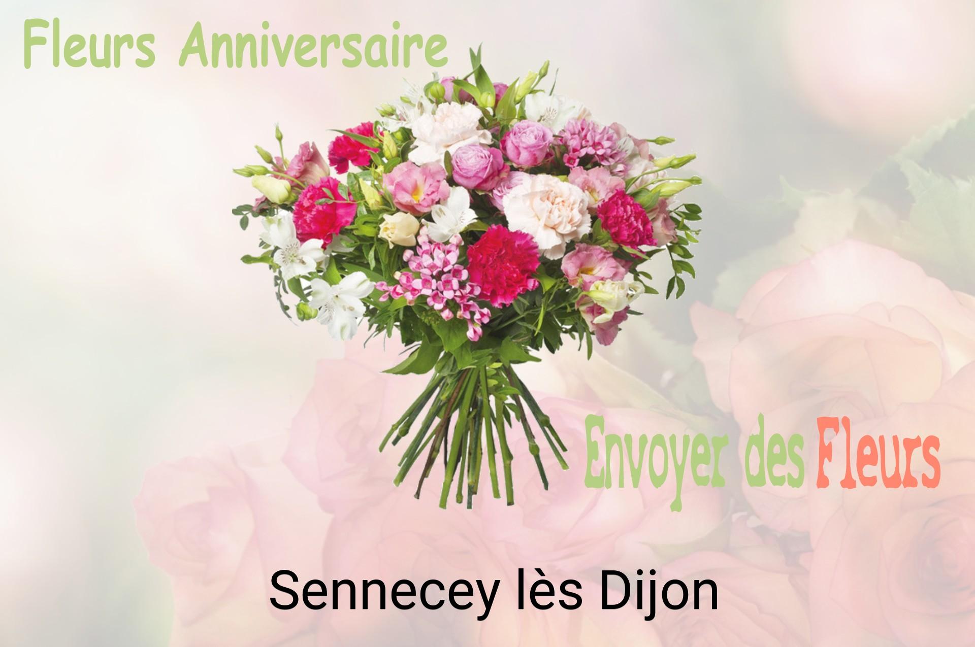 Bouquet de fleurs d’anniversaire livré à Sennecey-lès-Dijon